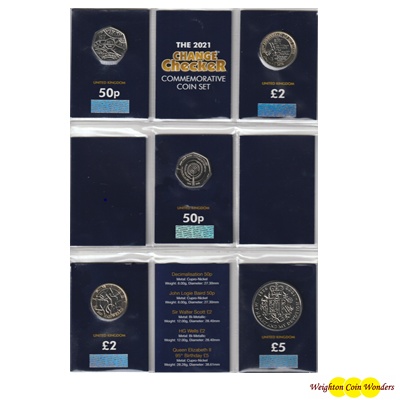 2021 BU Commemorative 5-Coin Set (Card)